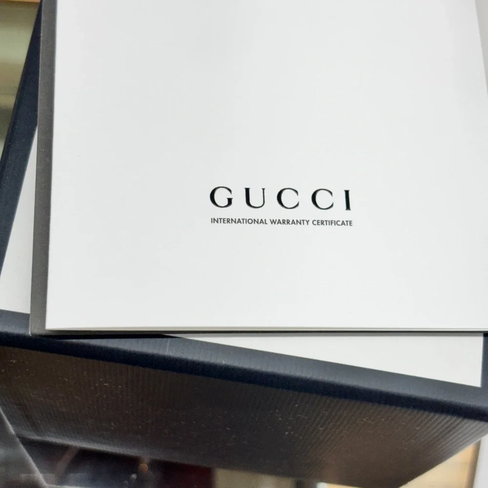 NWT Gucci Ladies Watch G-Frame Stripe - 100% Authentic w/ COA
